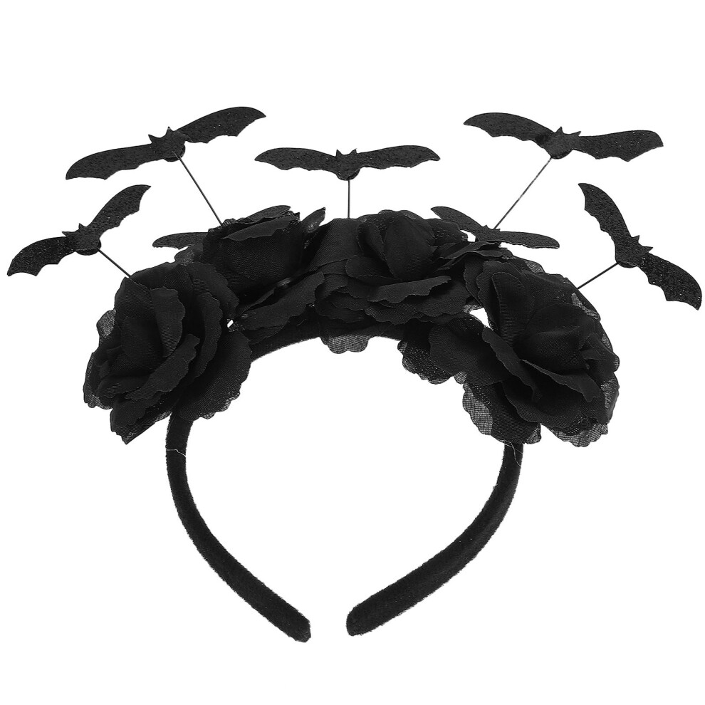 Opaska Na WłOsy Z Nietoperzem Do PrzebierańCóW Na Halloween-image