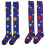 Un Paio A Ginocchio Per Clown Viola 11
