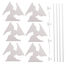 10 Unidades Moinhos De Para Pintura Infantil E Artesanato
