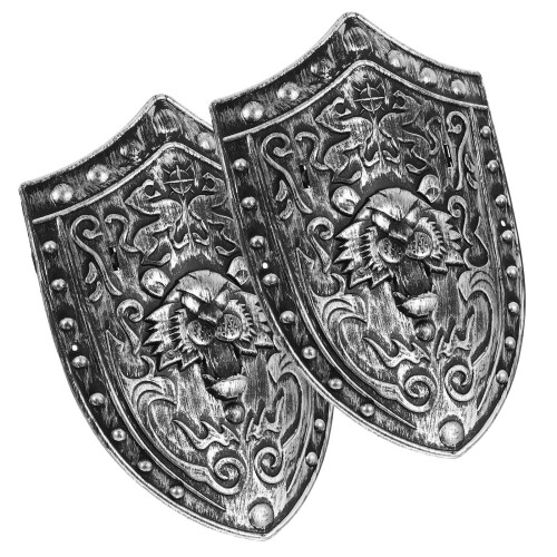 6 Unidades Escudo Medieval Para 2