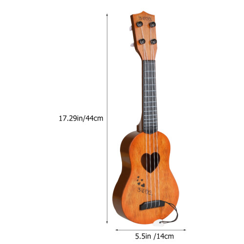 Plastikowy Symulator Gitary Ukulele Dla Dzieci Edukacyjna 2