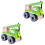 2 Unidades Mini Caminhão Veículo Educativo 3