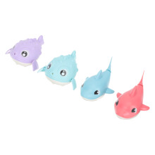 4 Unidades Brinquedo De Banho Infantil Com Animais De Corda
