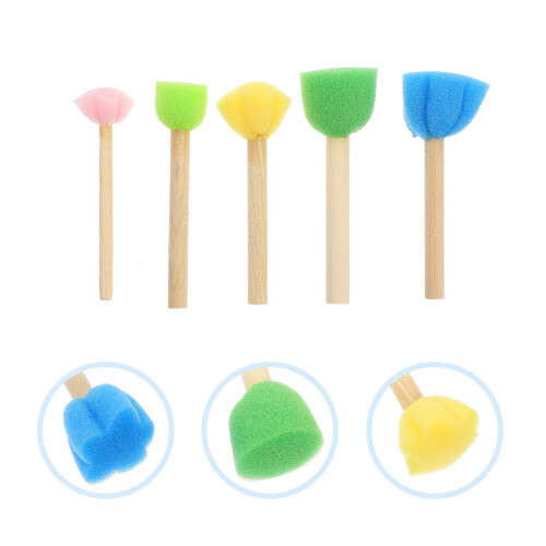 25 Unidades De Espuma Flor Para Infantil 1