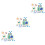 3 Sets Spelling Spelletjes Letter Kaarten Vroege Leer 7