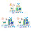 3 Sets Spelling Spelletjes Letter Kaarten Vroege Leer 4