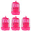 4Pcs Bolsa De Praia Brinquedos Natação 9