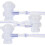 3Pcs Compacto De Neve Plástico Para 1