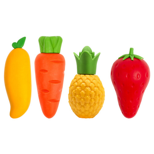 4 Borrachas Forma De Para Infantil