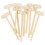 10 Pezzi Martelli In Giocattoli Educativi Per Bambini Beige 7