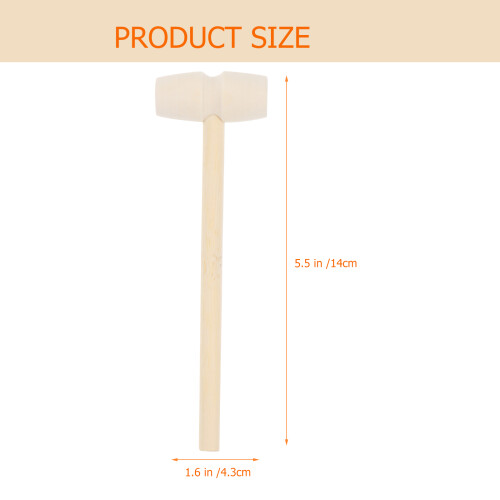 10 Pezzi Martelli In Giocattoli Educativi Per Bambini Beige 1