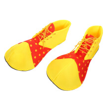 4Pares Palhaço Para Cosplay Halloween Com Material Confortável