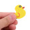 50 unid. borrachas miniatura de pato para 8