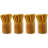 4 Sets Bambusstäbchen Eimer Spielstäbchen Chinesisches Orakelspiel 6