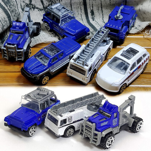 6 Unidades Carro Metálica Inércia 1