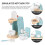 Conjunto De Brinquedo Mini Kit De Café Simulação 10