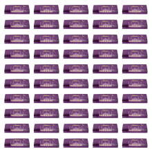 Pack Of 50 Stylish Money Gifts Card Greeting Cards for-Purple