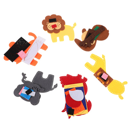 3 Sets Kinder Tier Nähsatz Bastelset Für Anfänger 1