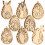 Bunnies Eggs Shape Wood Cutouts for Painting Craft-E type 7