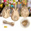Bunnies Eggs Shape Wood Cutouts for Painting Craft-E type 6