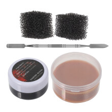 1 Conjunto Cera Especiais Falsa Sangue Halloween