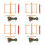 12 Sets Weefgetouw Voor Kinderen: Weefkit Met Weefwol 4
