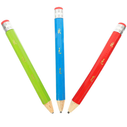 3Pcs Lápis De Extra Octogonal Para Crianças 1