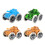 4 Stuks Tankmodel Pull-Back Auto Speelgoed Voor Kinderen 9