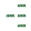 Miniature Groen Kunstgras Cluster Plastic Model Scenery DIY Decor 6