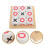 3Sets Ox Kinderschaakspel Hout Multifunctioneel Educatief 11