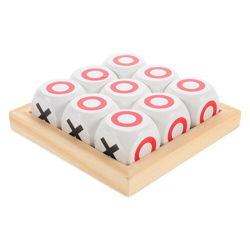 3Sets Ox Kinderschaakspel Hout Multifunctioneel Educatief 1