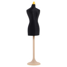 Doll Dress Form Roupa De Suporte Exibição Preto