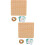 2 Sets Geoboard Geometric Shape Puzzle Peg Wood Board 9