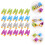 24Stk 3D Radiergummis Bunt Abnehmbar Für Kinder 2