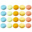 4 Dozen Macaron Gomdropjes Kinder Gommen Studenten Schoolbenodigdheden 7