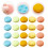 4 Dozen Macaron Gomdropjes Kinder Gommen Studenten Schoolbenodigdheden 6