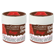 Colorant alimentaire liposoluble 10 g - rouge