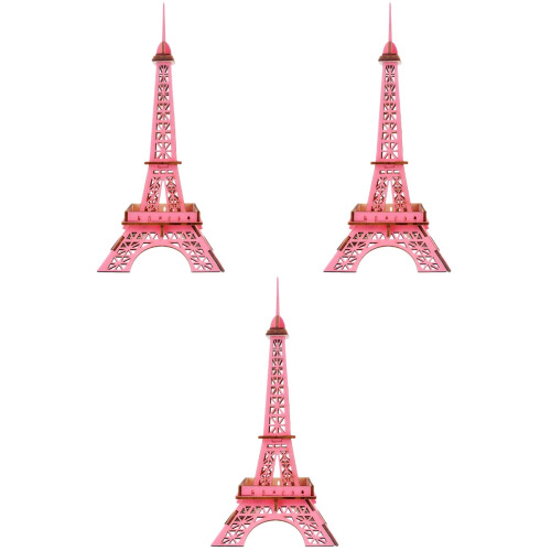 3St 3D Eiffel Bouwspeelgoed Voor Kinderen Duurzaam 2