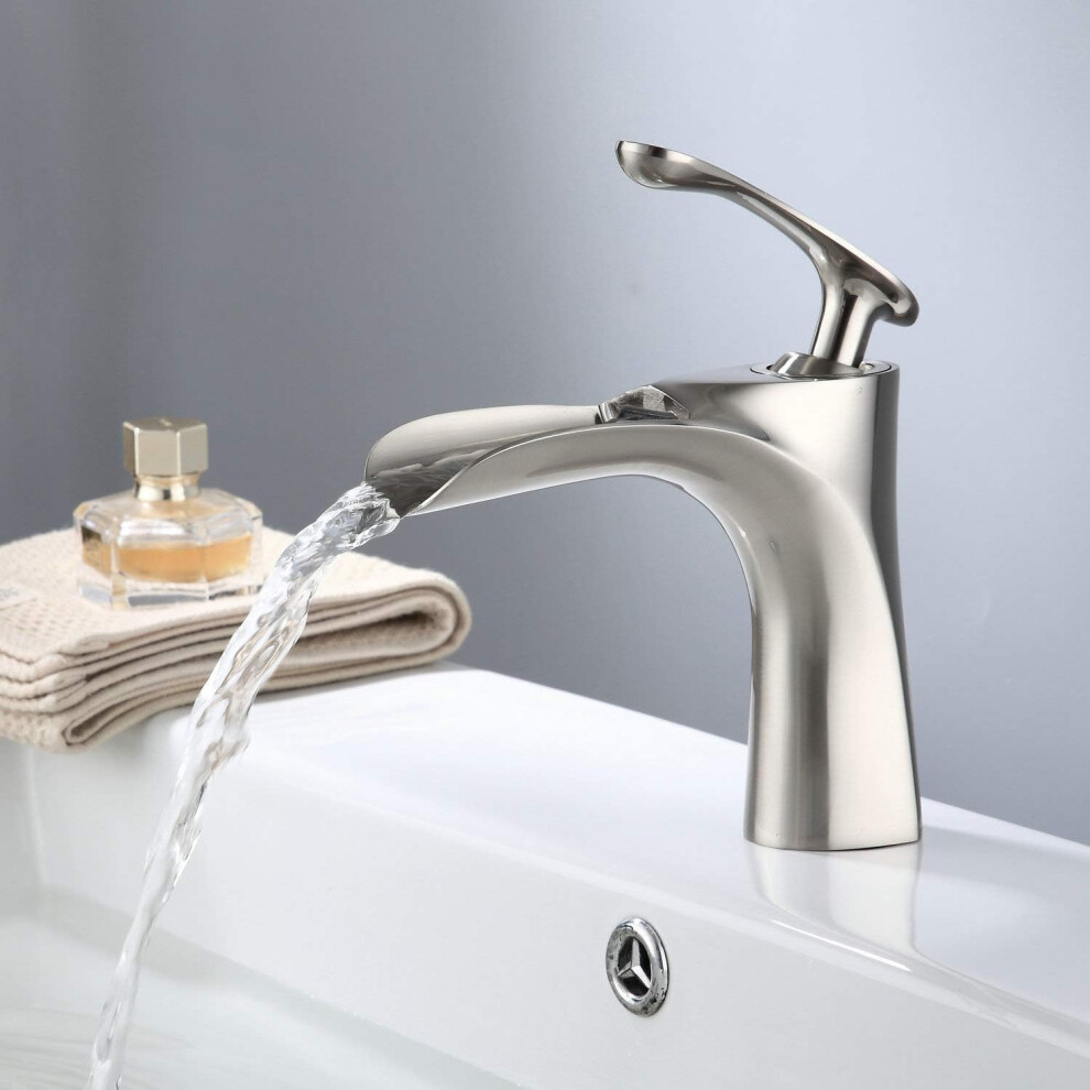Efficient Bathroom Faucet, Quiet Design Stainless Steel Brass Faucet For Noise Reduction 9135470825516