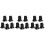 15 Stuks Windop Speelgoed Vullers Plastic Bewegingsonderdelen 6