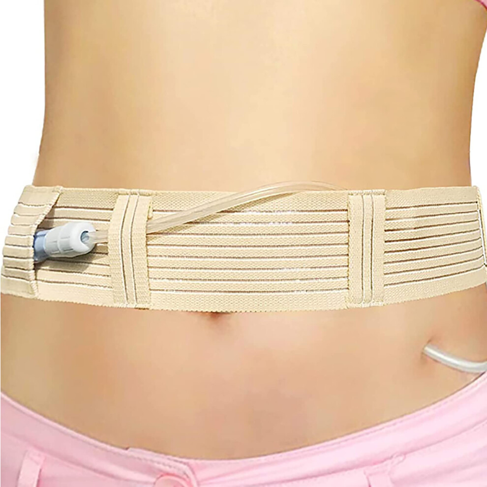 Peritoneal Dialysis Catheter Belt, Reusable Washable Tube Band, Unisex Adjustable Back Support, Catheter Fixation Device