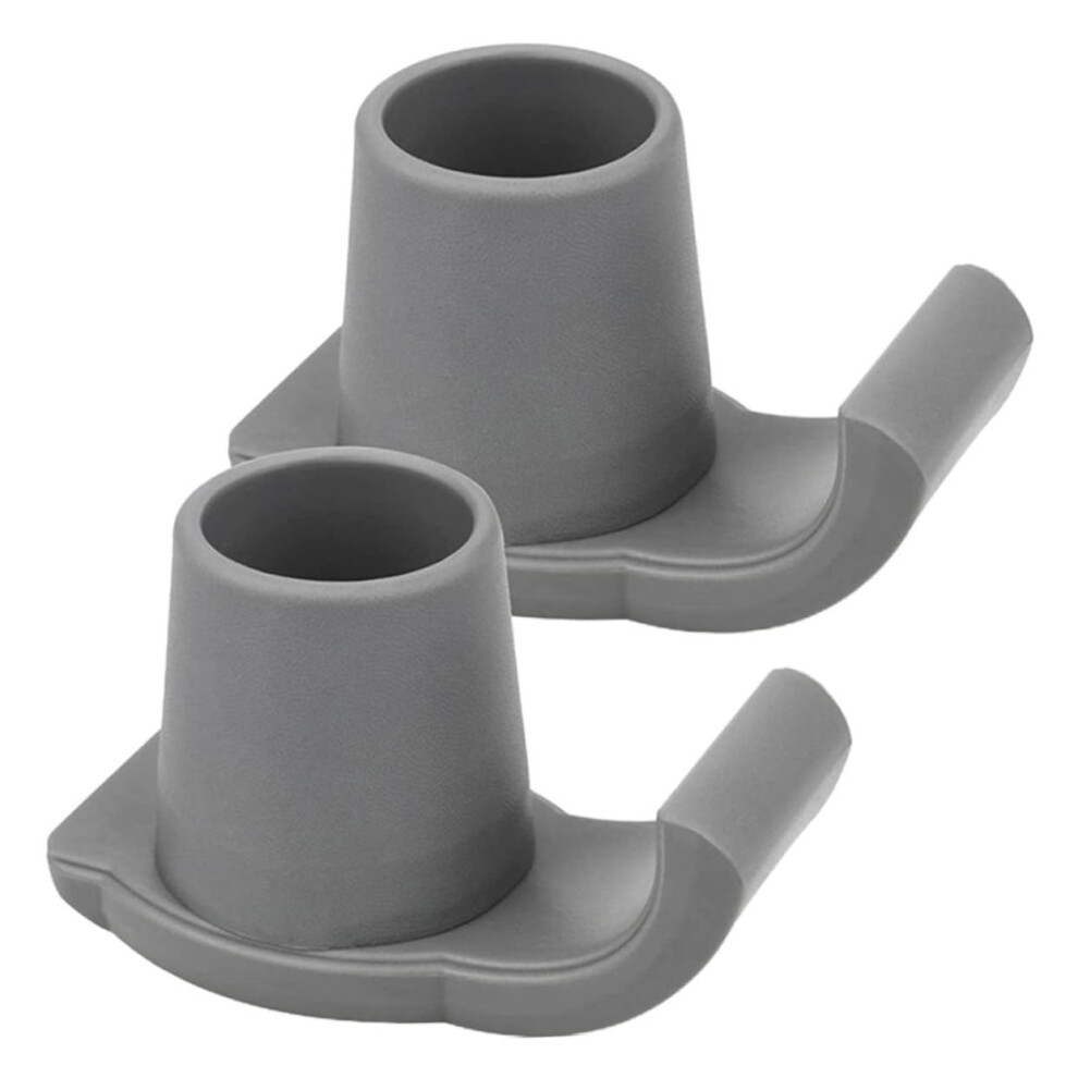 Ski Glides HeavyDuty AntiSlip Replacement Feet Cushions for Walkers and Rollators (2 Pcs)