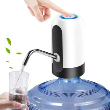Dispensador automático de água para galões, portátil e fácil de usar, para recipientes de 3 a 5 galões, feito com materiais de qualidade