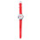 Flowerpatroon Kinderhorloge Creatieve Quartz Rood 2