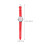 Flowerpatroon Kinderhorloge Creatieve Quartz Rood 8