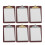 6St Whiteboard Klemmbretter Für Kinder 1