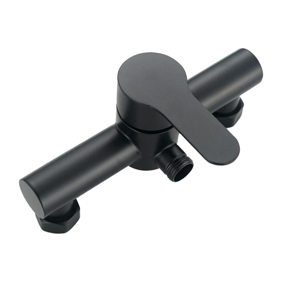 Luxurious Bathing Experience, Wall Mount Bathtub Faucet With Matte Black Finish, Widespread Waterfall Spout Delivering A Visual And Functional Delight 9060116768455