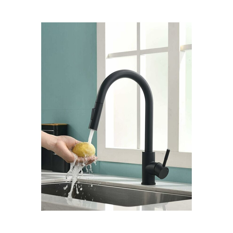 Pex Pull Down Hose Kitchen Faucet With Magnetic Docking, Lead-Free Solid Brass For Health And Safety, Touch Technology For Hygienic Hands-Free Operati 9060116835201