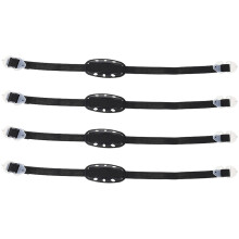 Chin Strap Für Schutzhelm Polyester Y-Förmig 4 15,6x1,5 Zoll