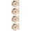 4St Draagbare Dorsmachine Speelset Beige Voor Thuis Leren 10